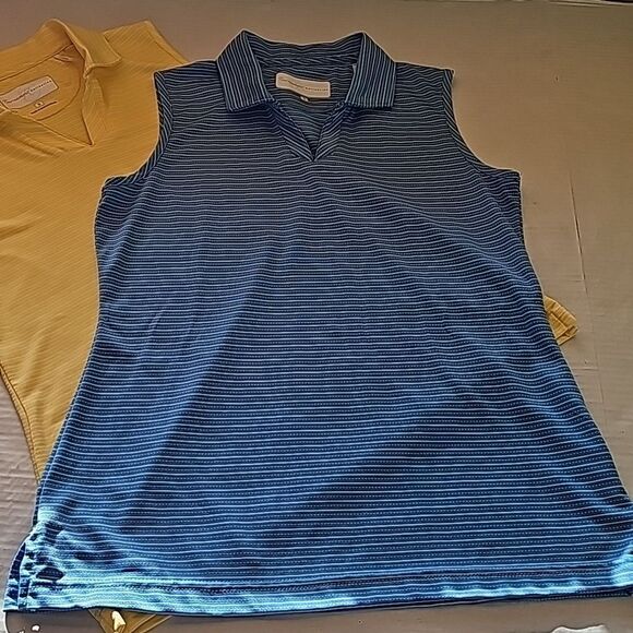 Two tournament collection sleeveless pullover collared golf/ tennis top sz small - Picture 4 of 7